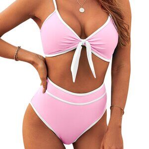 Blooming Jelly Womens High Waisted Bikini Set